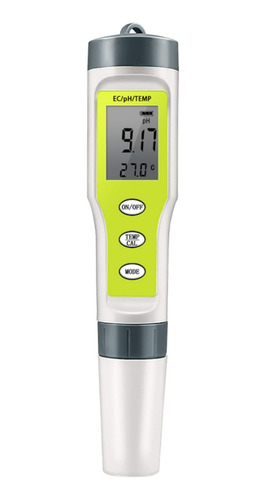 Medidor Digital Ph , Ec Y Temperatura Líquidos Tester Agua