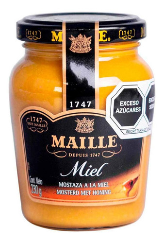 Mostaza Maille A La Miel 230g