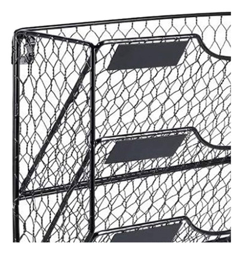 Archivador De Pared De 3 Niveles, Almacenamiento Práctico Y