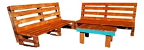 Comprar Combo Exterior, Mesa Y Sillones De Palets. 