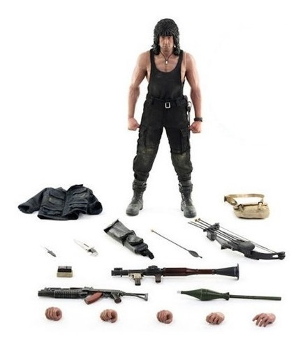 John Rambo 1/6 Sylvester Stallone Rambo Ill Threezero