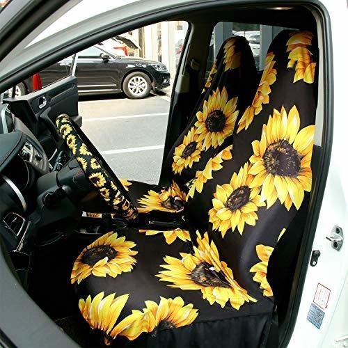 Imagen 6 de 7 de Accesorios De Girasol Boao Para Cubierta De Volante De Giras