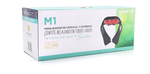 Imagen 7 de 9 de Masajeador Cervical Cuello Hombros Terapia Calor Shiatsu