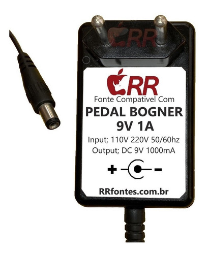 Imagem 3 de 3 de Fonte Dc 9v Para Pedal Bogner Rupert