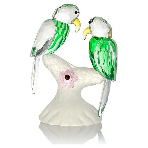 Estatuas De Cristal De Loros Decorativas, Figuritas De ...