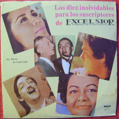 Excelsior - Los Diez Inolvidables - Vinyl Lp