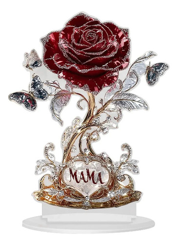 Adornos Con Rosas For El Día De La Madre, Decoración Navide
