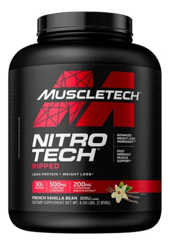 Nitro Tech Ripped 4 Lb