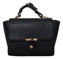 Comprar Cartera Importada Con Solapa - Chenson Negro Lisa Negro