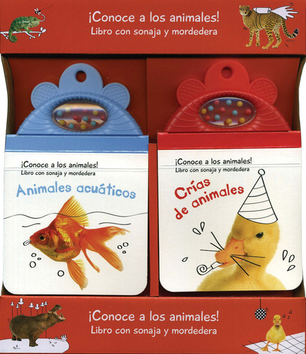 2-Pack Animales Acuaticos / Crias De Animales, de Varios autores. Serie 2-Pack Animales De La Granja-Animales Salvajes Editorial Jo Dupre Bvba (Yoyo Books), tapa dura en español, 2018