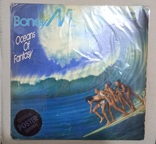 Boney M. Océanos Of Fantasy (l.p) Disco