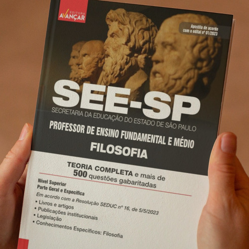 Apostila - Secretaria Da Educação Do Estado De São Paulo See Sp - Professor Filosofia