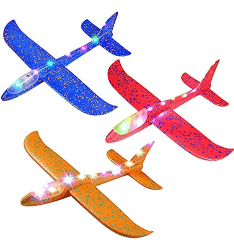 Paquete De 3 Aviones Gigantes De Juguete Para Niños, Avión D