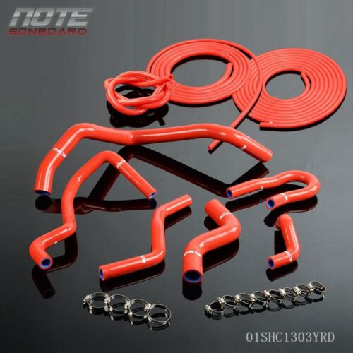 Silicone Radiator +vacuum Hose Fit For Honda Civic 1.6l  Oad