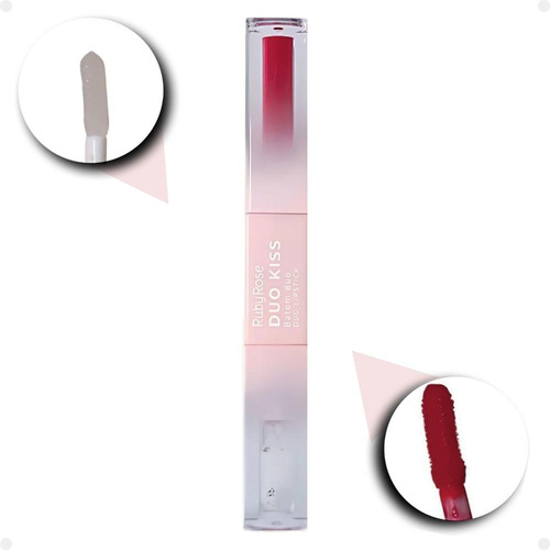 Duo Kiss Batom Duo Ruby Rose Dk09 Hb-l6203-9