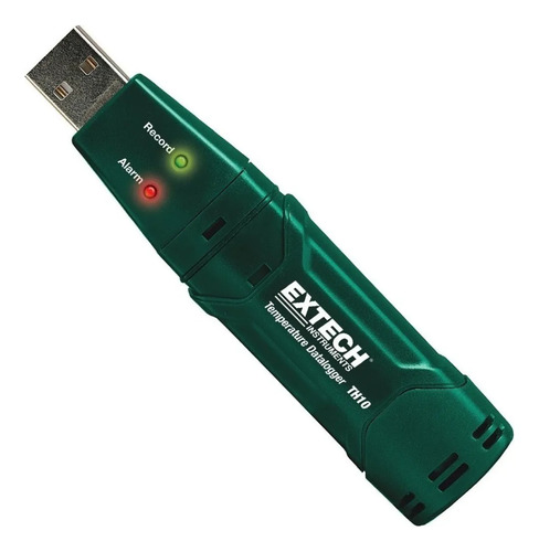 Registrador De Datos Usb Temperatura Con Alarma Extech Th10