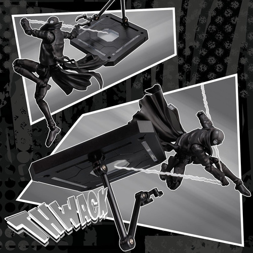 Ja Figura De Acción Sentinel Spider-man Noir Sv Spider-verse