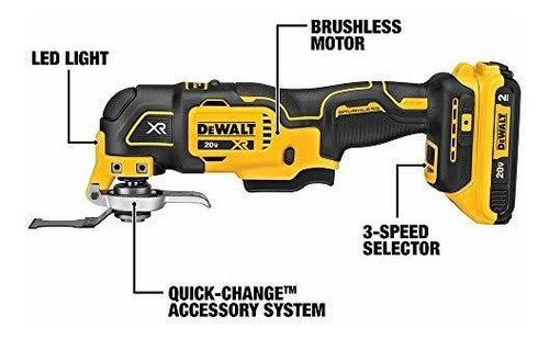 20v Max Xr Oscilante Multi Herramienta Kit Velocidad