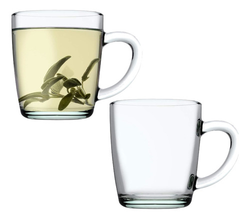 Set X 2 Taza Vaso Vidrio Cappuccino Submarino Pasabahce