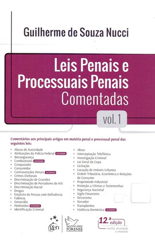 Leis Penais E Processuais Penais Comentadas Vols 1 E 2 Nucci