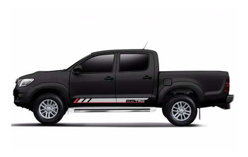 Adesivo Toyota Hilux Faixa Lateral Personalizado Par Imp27