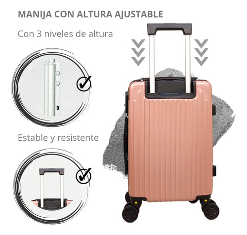 Kit Maleta Para 10 Y 8 Kg + Neceser Sin Documentar Ligera
