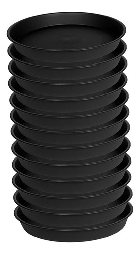 12 Piezas 11.81 Pulgadas Bandeja Planta Para Negro