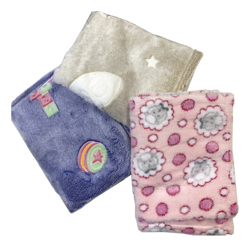 Manta Cobertor Para Bebê Tecido Antialérgico - Hannys Baby