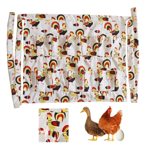 Delantal Recolector De Huevos Uniforme Para Ama De Casa Chef