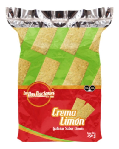 Soda Crema Limón 250gr