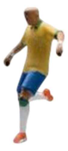 1 64 Figura De Jogador De Futebol Figura Miniature Amarelo