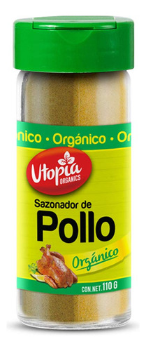 Utopia Sazonador De Pollo 100% Organico, Sazonador De Pollo,