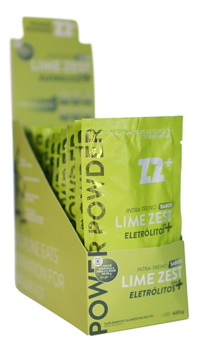 Intra-treino Power Powder Z2+ Lime Zest Box 10 Sachês
