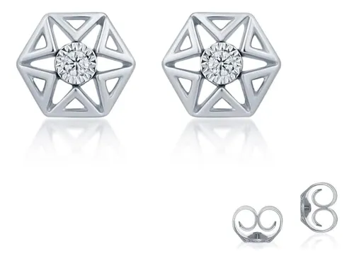 comprar Aretes De Diamantes Cultivados En Laboratorio La Joya Ct Tw