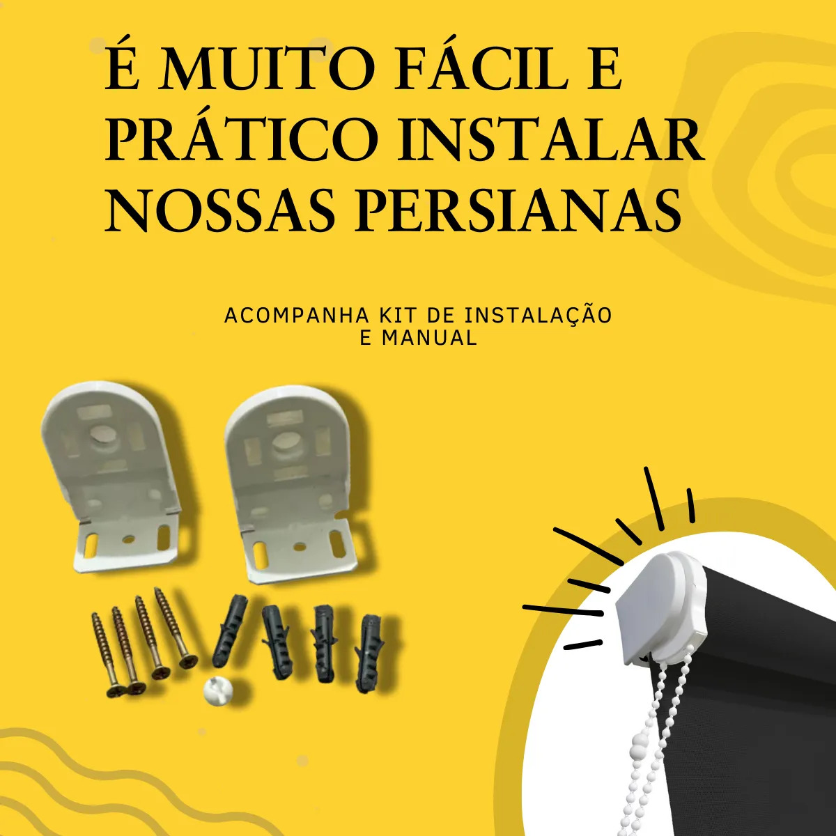 Cortina Rolo Blackout De Medida 1,50x1,50 Escurecer Quarto Cor Cinza 2