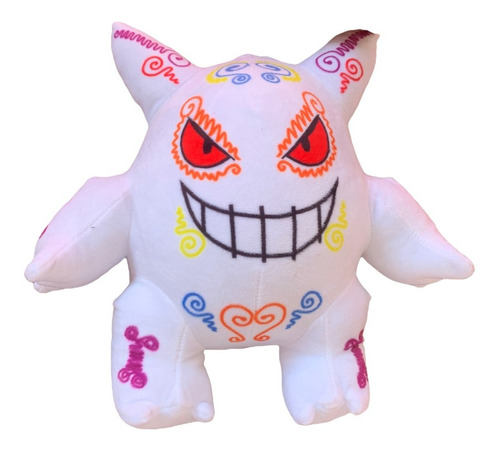 Cor Peluche Pokemon Gengar Dia Muertos Halloween Calavera