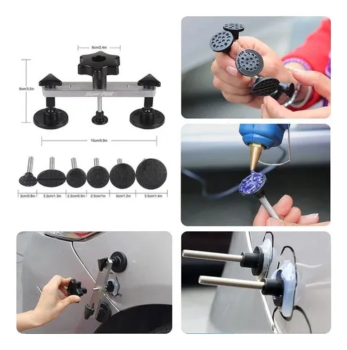 Kit Saca Golpes De Autos Carros Ventosa P/abolladuras 40pcs