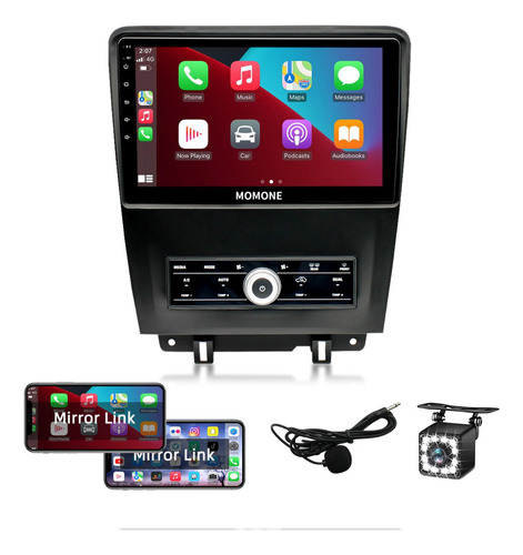 Estéreo 2+32g Carplay Cámara For Ford Mustang 2010-2014 Gps