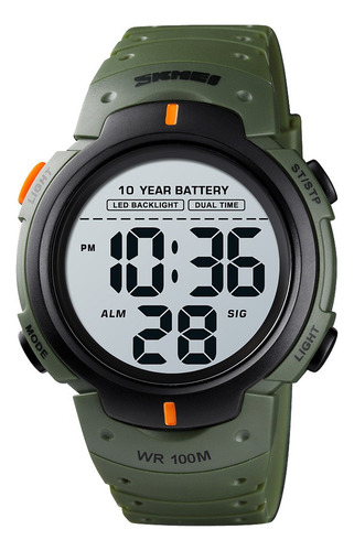 . Reloj Pulsera Digita Skmei 1560 10atm Reloj De Buceo
