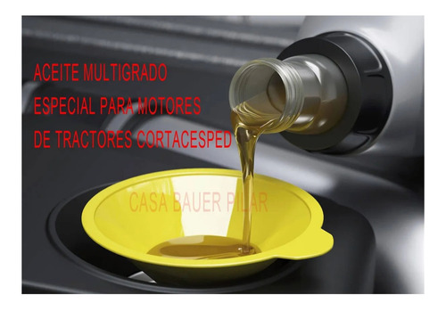 Aceite Para Motor De Tractores Corta Cesped