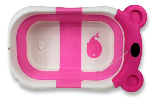 Tina Plegable, Moderna, Con Termometro, Noni 02 B Rosa Lisa