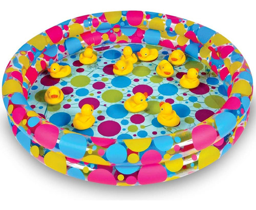 Piscina Inflable De Estanque De Patos, Piscina Inflable De 3