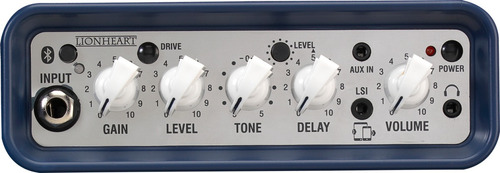 Amplificador De Guitarra Con Batería Laney Mini-stb-lion-2 Color Azul