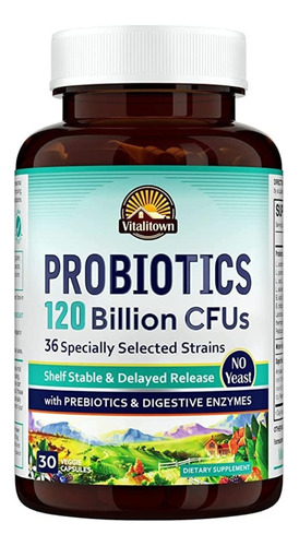 Probiótico 30caps - Vitalitown - Unidad a $6163