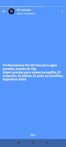 Perforaciones De Agua Potable