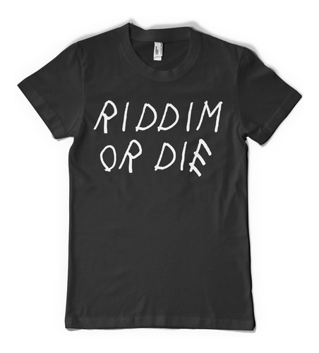 Imagen 1 de 1 de Remera Riddim Or Die - Color Animal