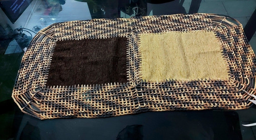 Camino De Mesa Centro Tela De Tapiceria Y Tejido A Crochet