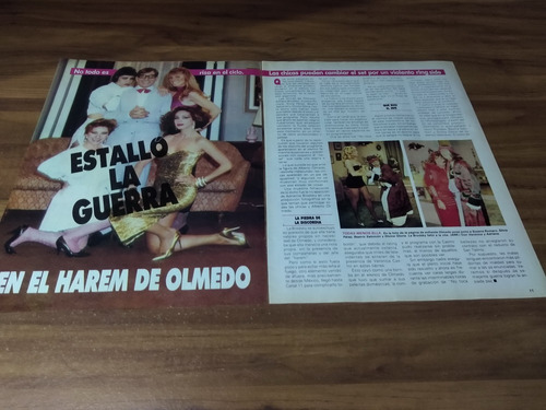 (ak114) Alberto Olmedo * Clippings Revista 2 Pgs * 1986