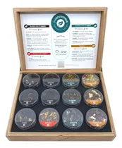 Comprar Caja De Té Madera 12 Blends Hebras Premium De Infusiones