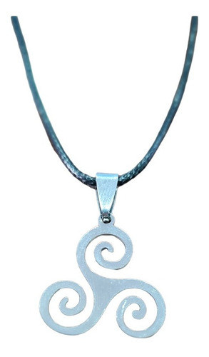 Collar Colgante Triqueta Celta Amuleto Talisman Proteccion